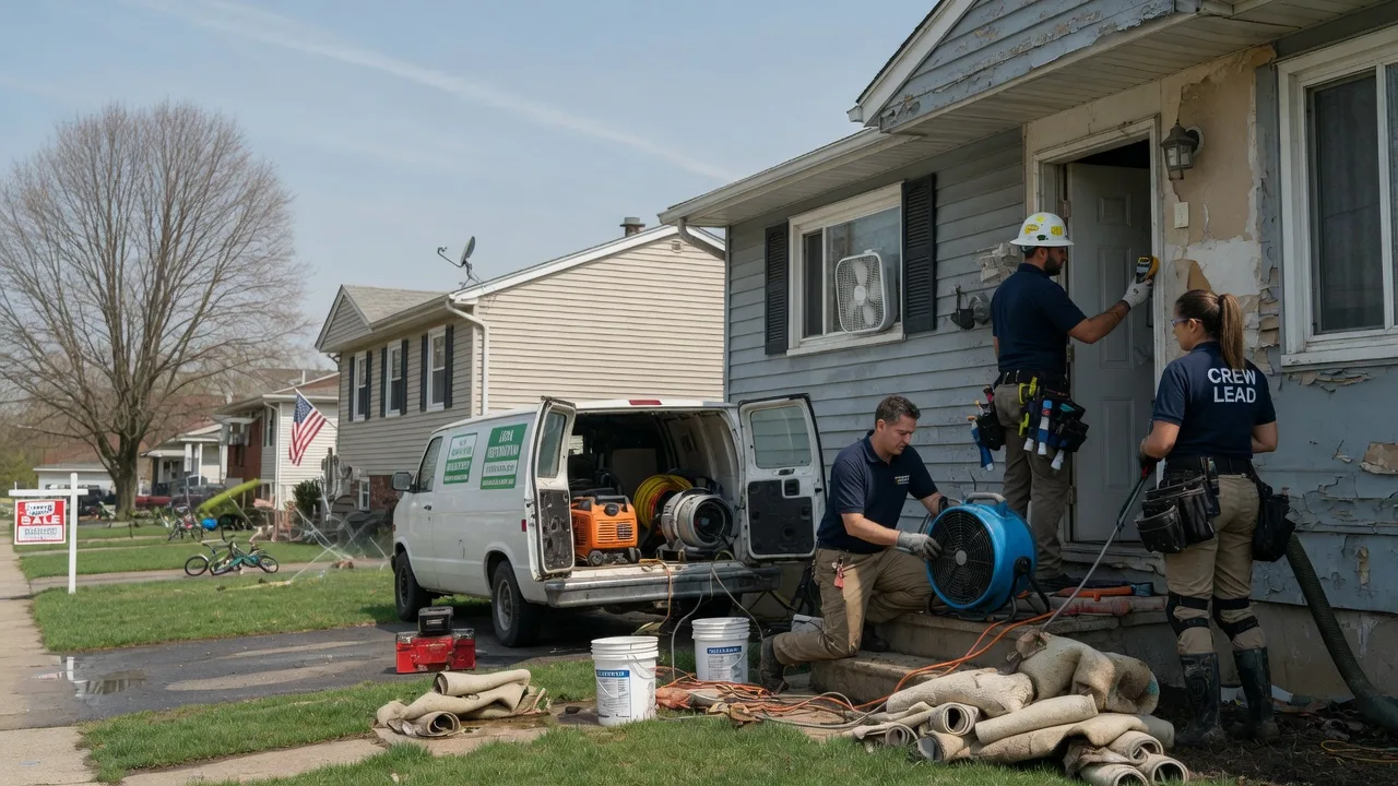 Flood Cleanup in Clarksville, IN near me